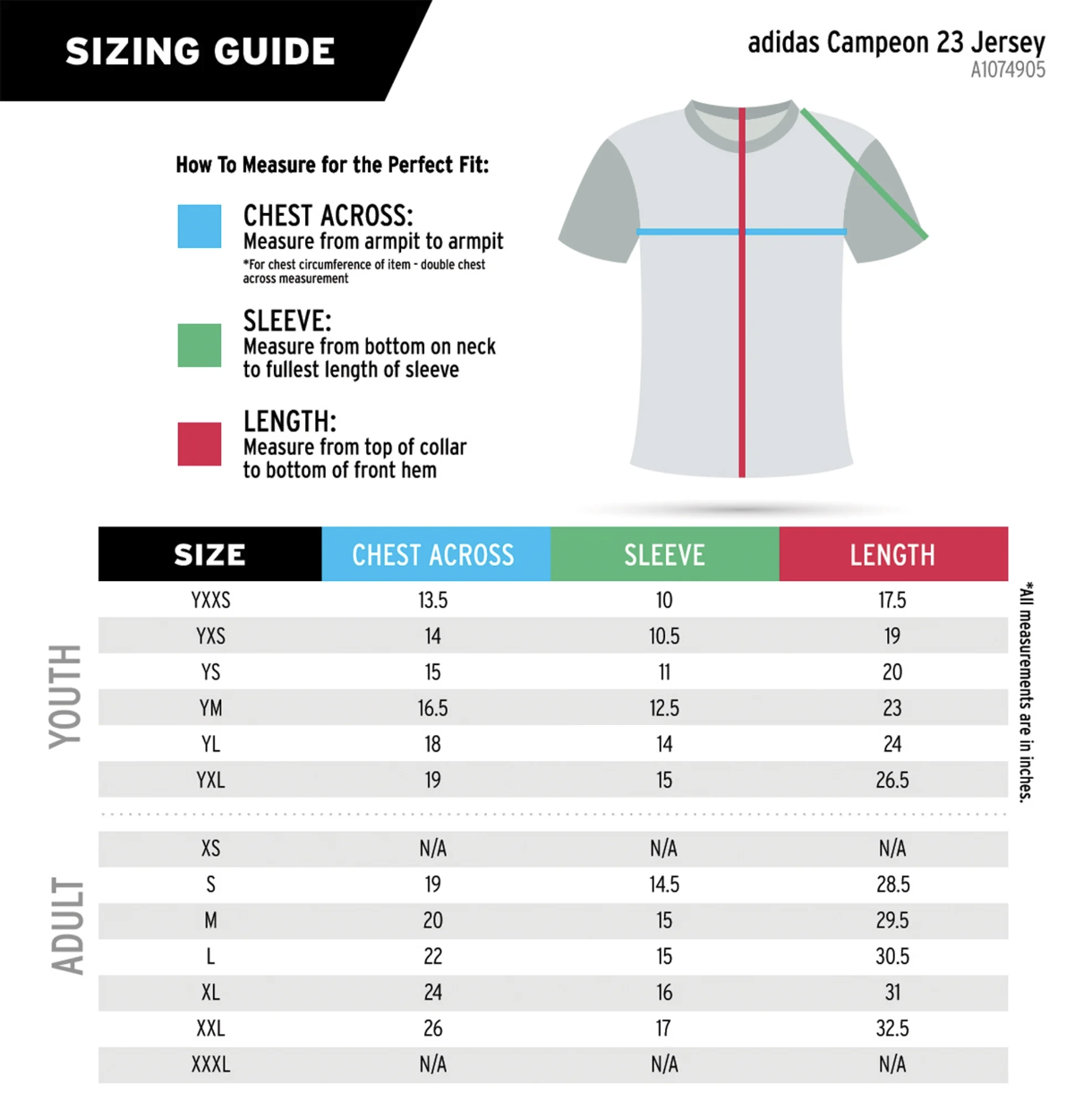 Competitive Uniform Kit Tennessee Soccer Academy