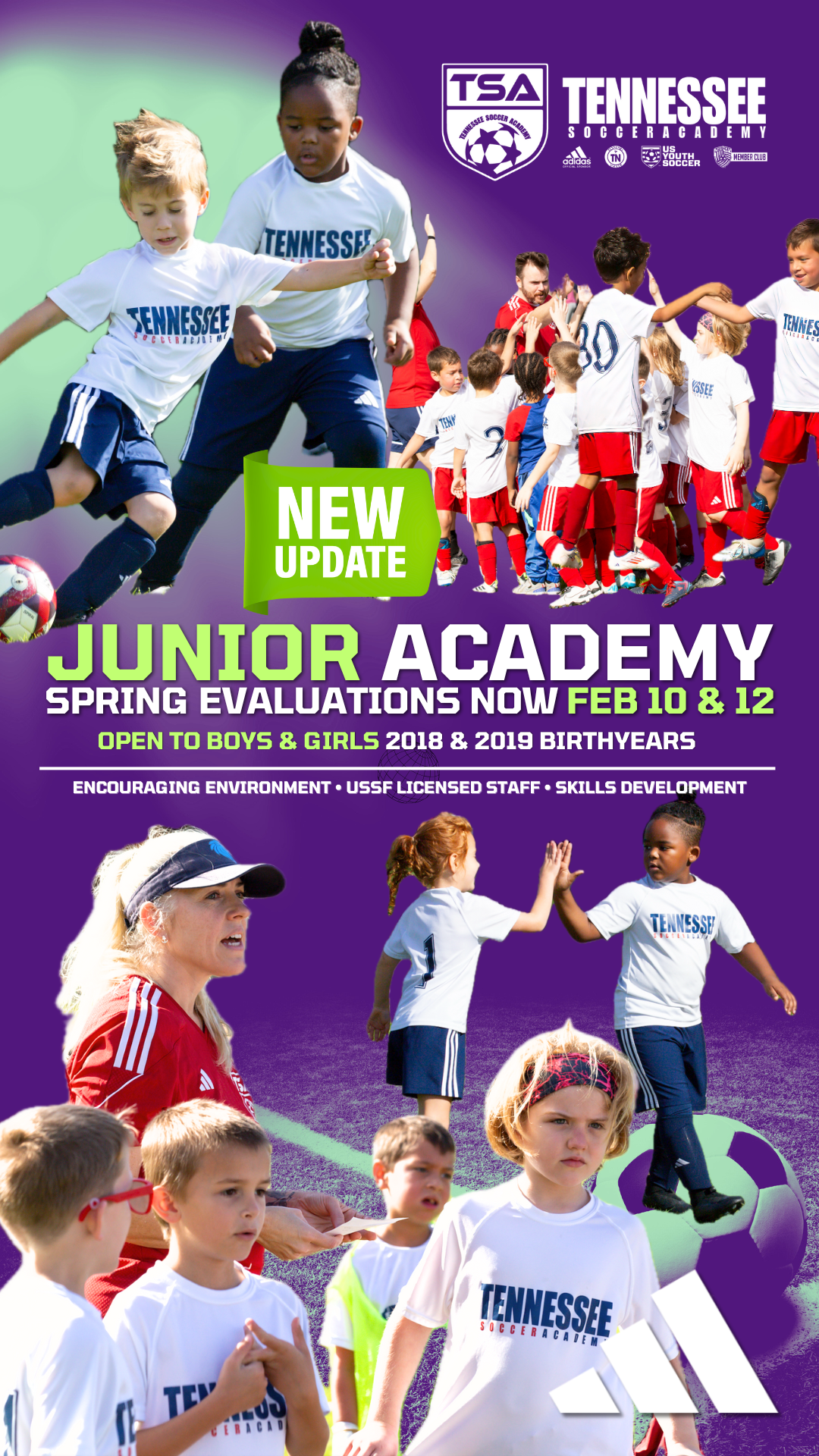 Junior Academy Evals New Date 2